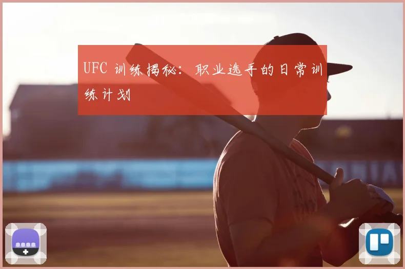 UFC 训练揭秘:职业选手的日常训练计划